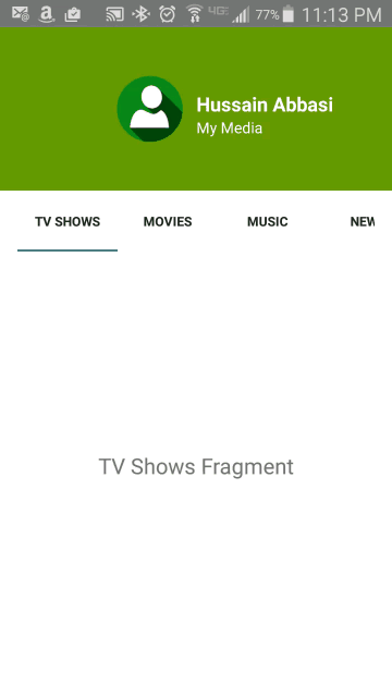 FragementHost ViewPager